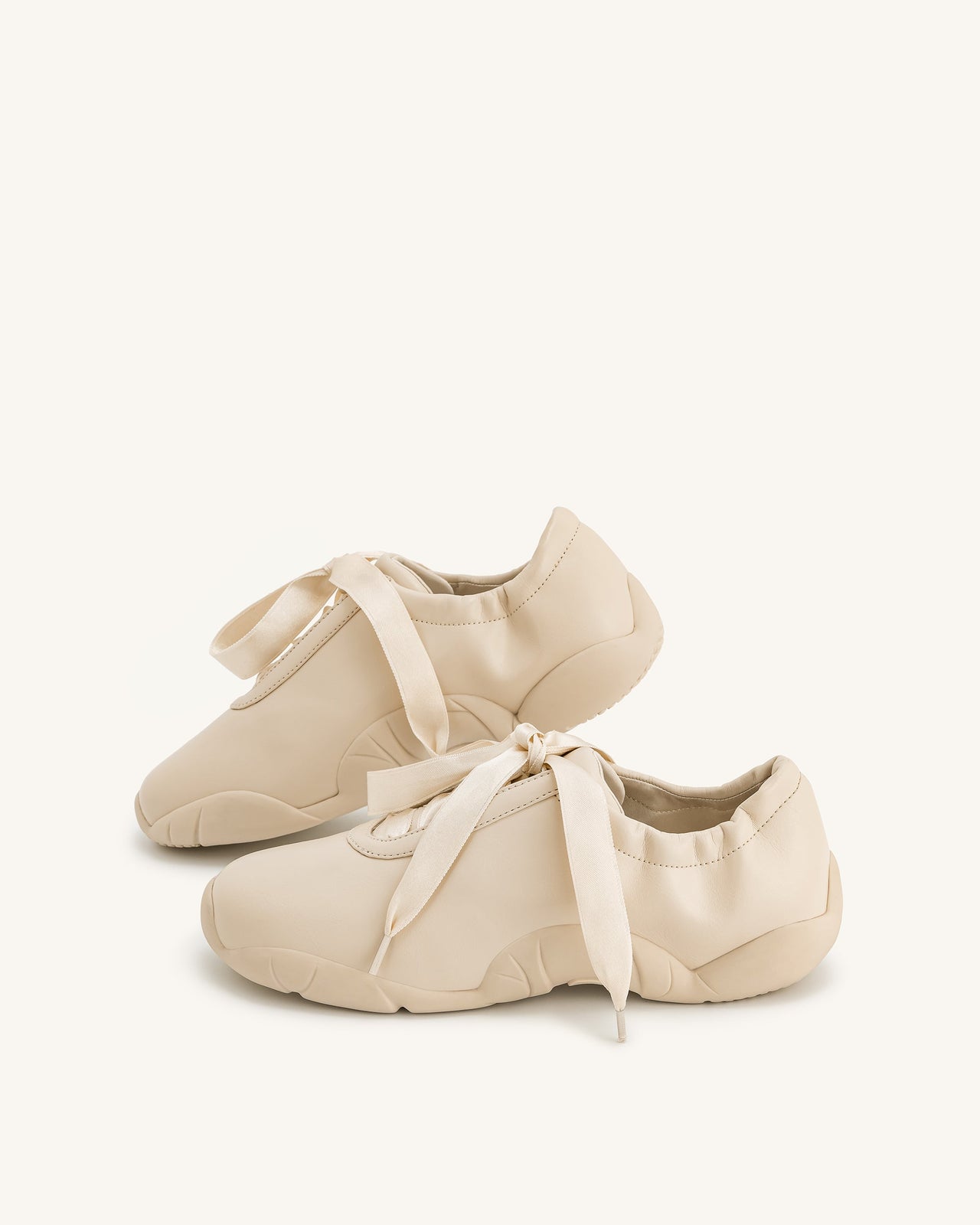 Flavia Ballerina Sneakers - Albicocca
