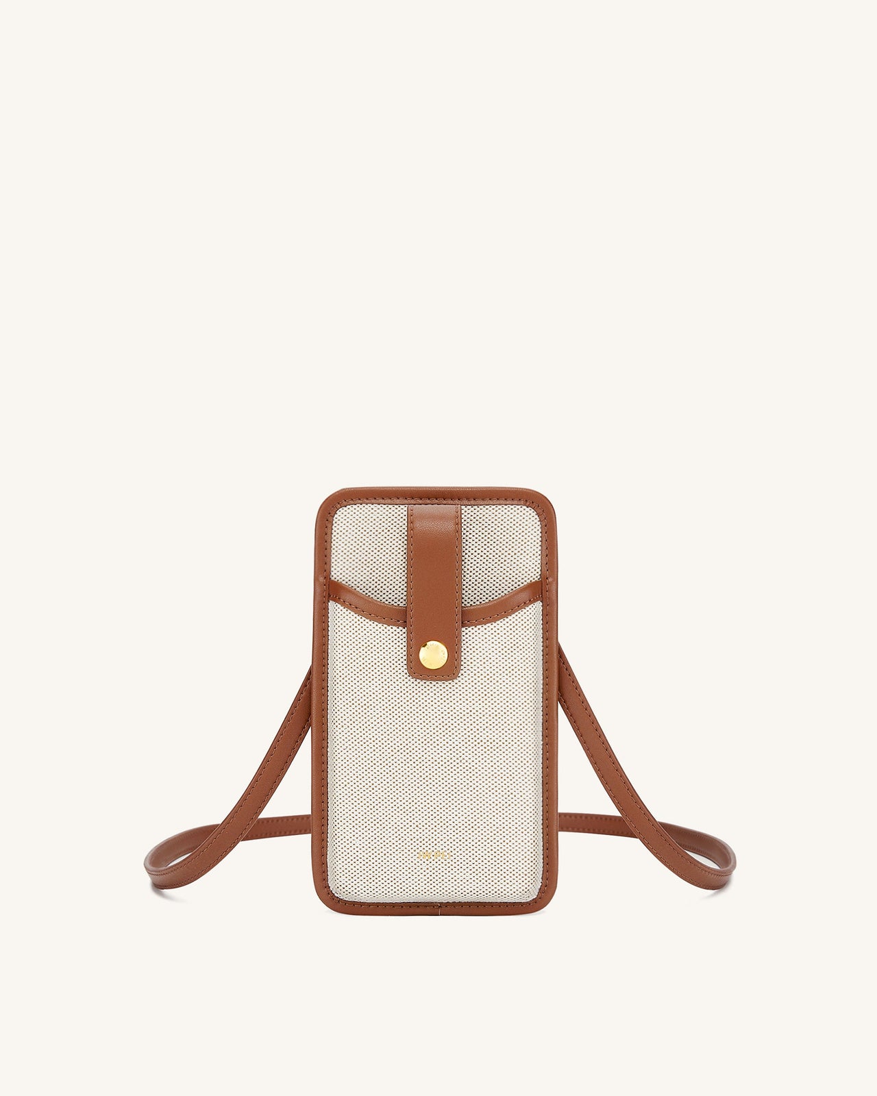 Aylin Phone Borsa - Marrone Canvas