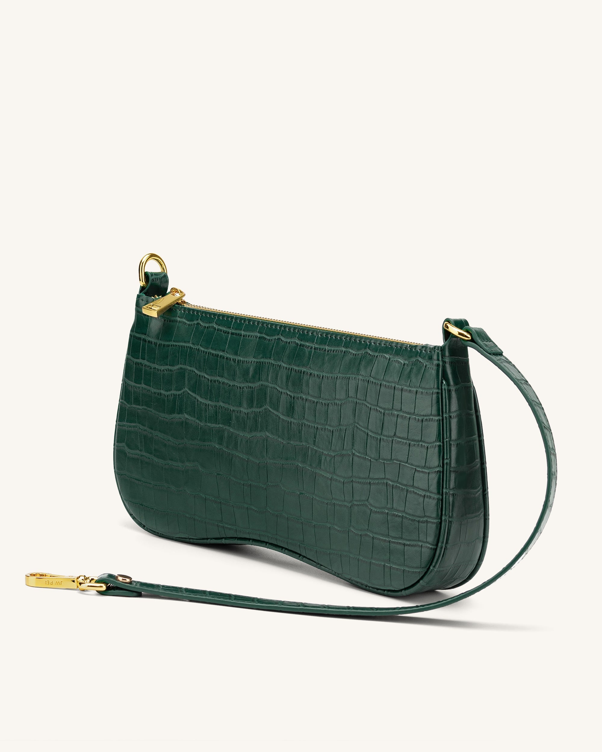 Eva Pochette Dark Verde Cocco