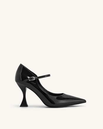 Thalina Patent Leather Pumps - Nero