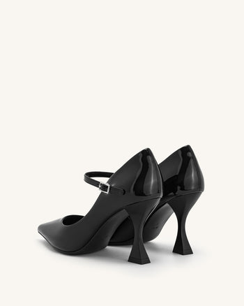 Thalina Patent Leather Pumps - Nero