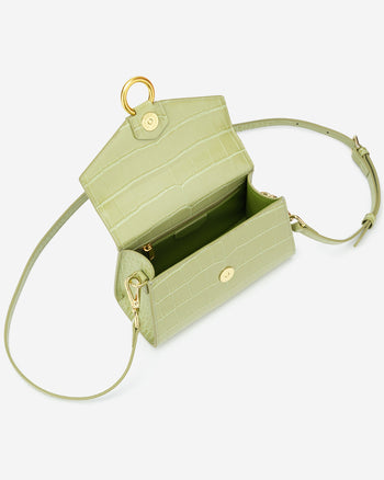 Stella Top Pochette- Verde Chiaro Cocco