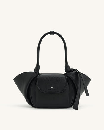 Borsa a Spalla con Tasche Zoey - Nera