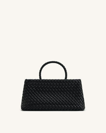 Elora Borsa Tote Woven - Nera