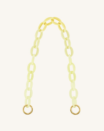 Mya Gradient Acrylic Chain Spalla - Giallo